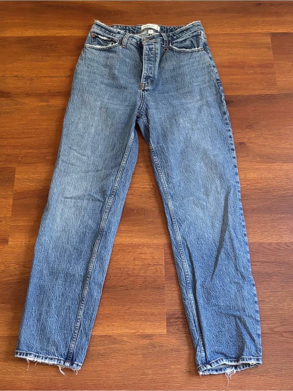 Abercrombie & Fitch The Dad High Rise Curve Love Jeans - 28